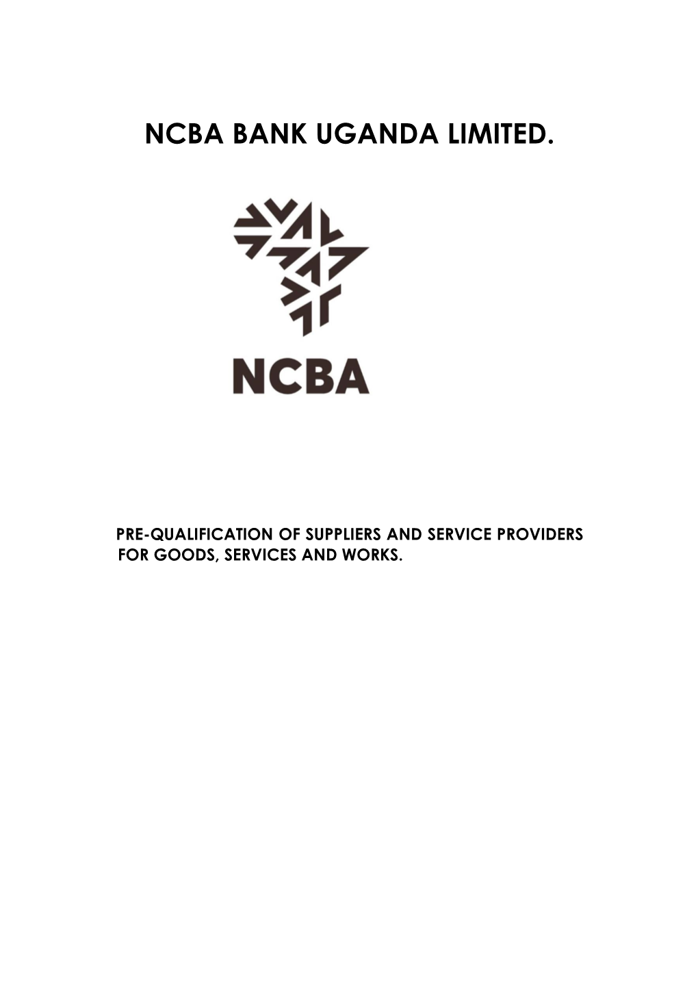 Ncba Bank Uganda Limited