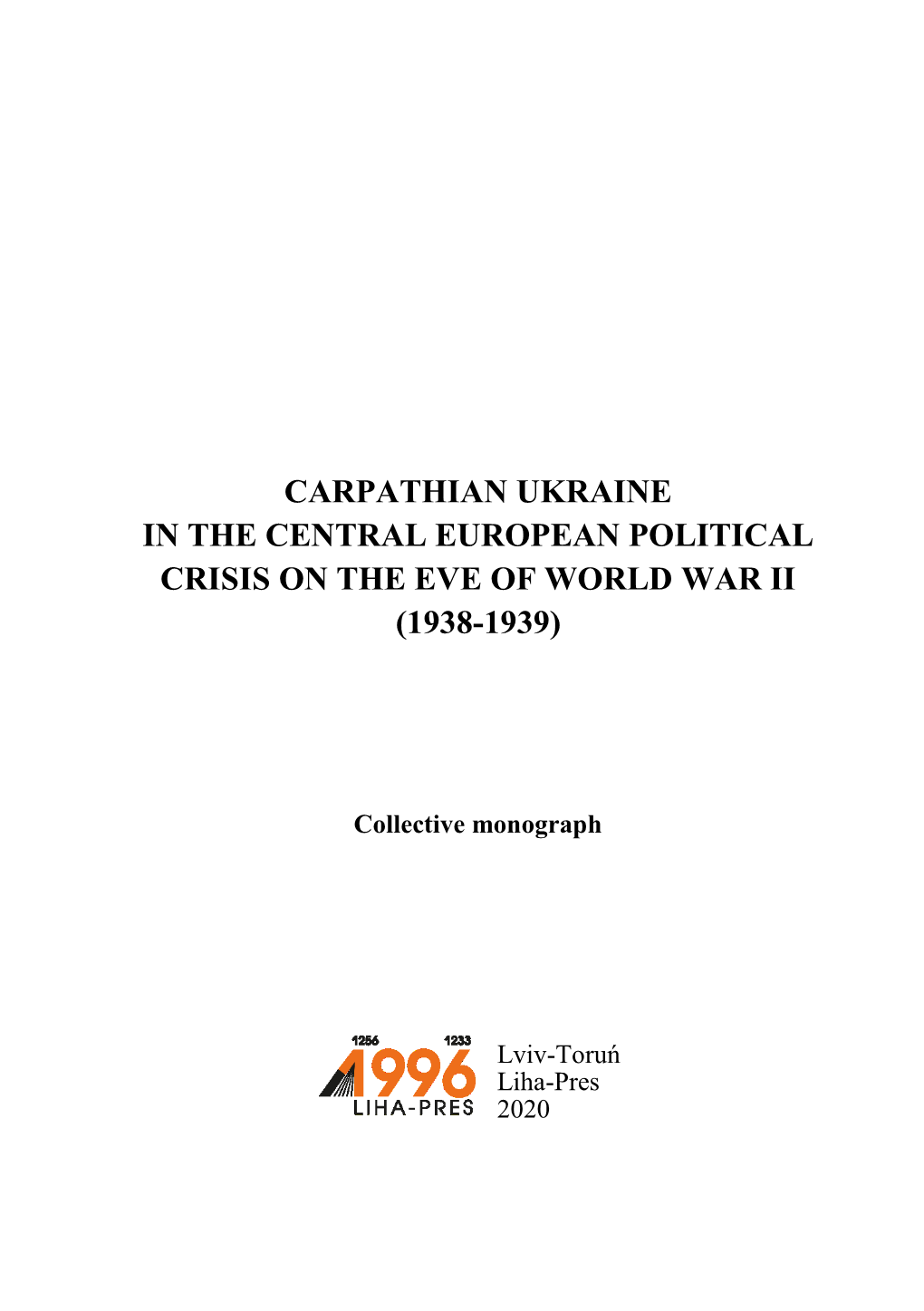 SENSE Carpathian Ukraine.Pdf