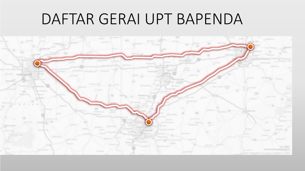 DAFTAR GERAI UPT BAPENDA Kantor UPTD/ Kantor Bersama Samsat