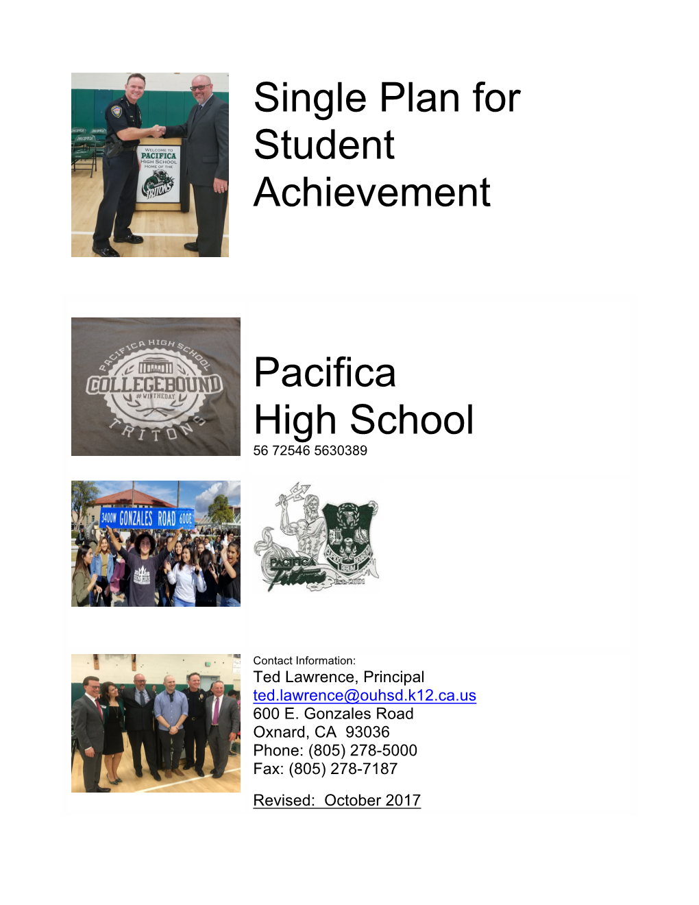 Pacifica HS 2017-18 SPSA