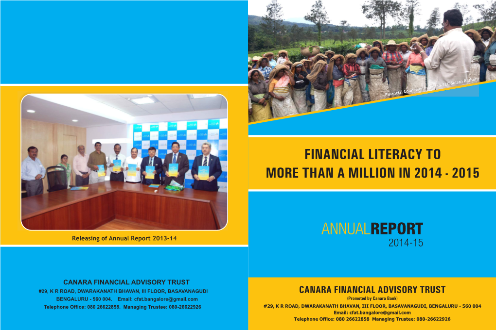 CFAT Annual Report 2014-15