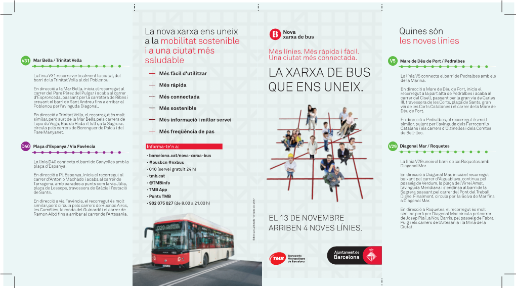 La Xarxa De Bus Que Ens Uneix