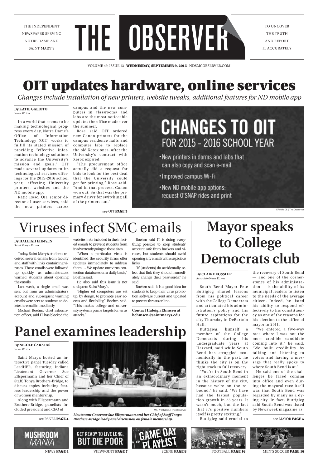 Oit Updates Hardware, Online Services Viruses Infect SMC Emails