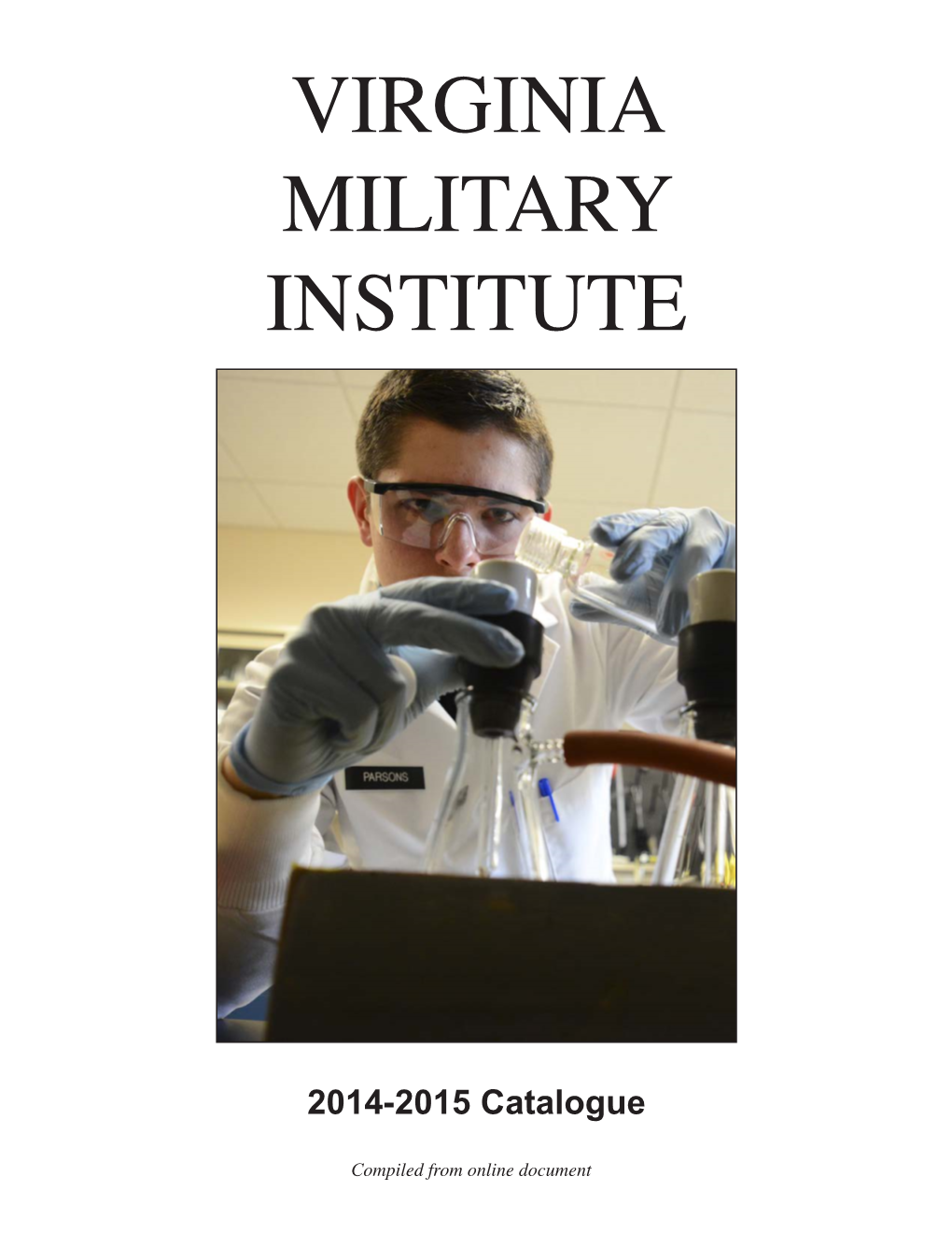 VMI Catalogue 2014-2015