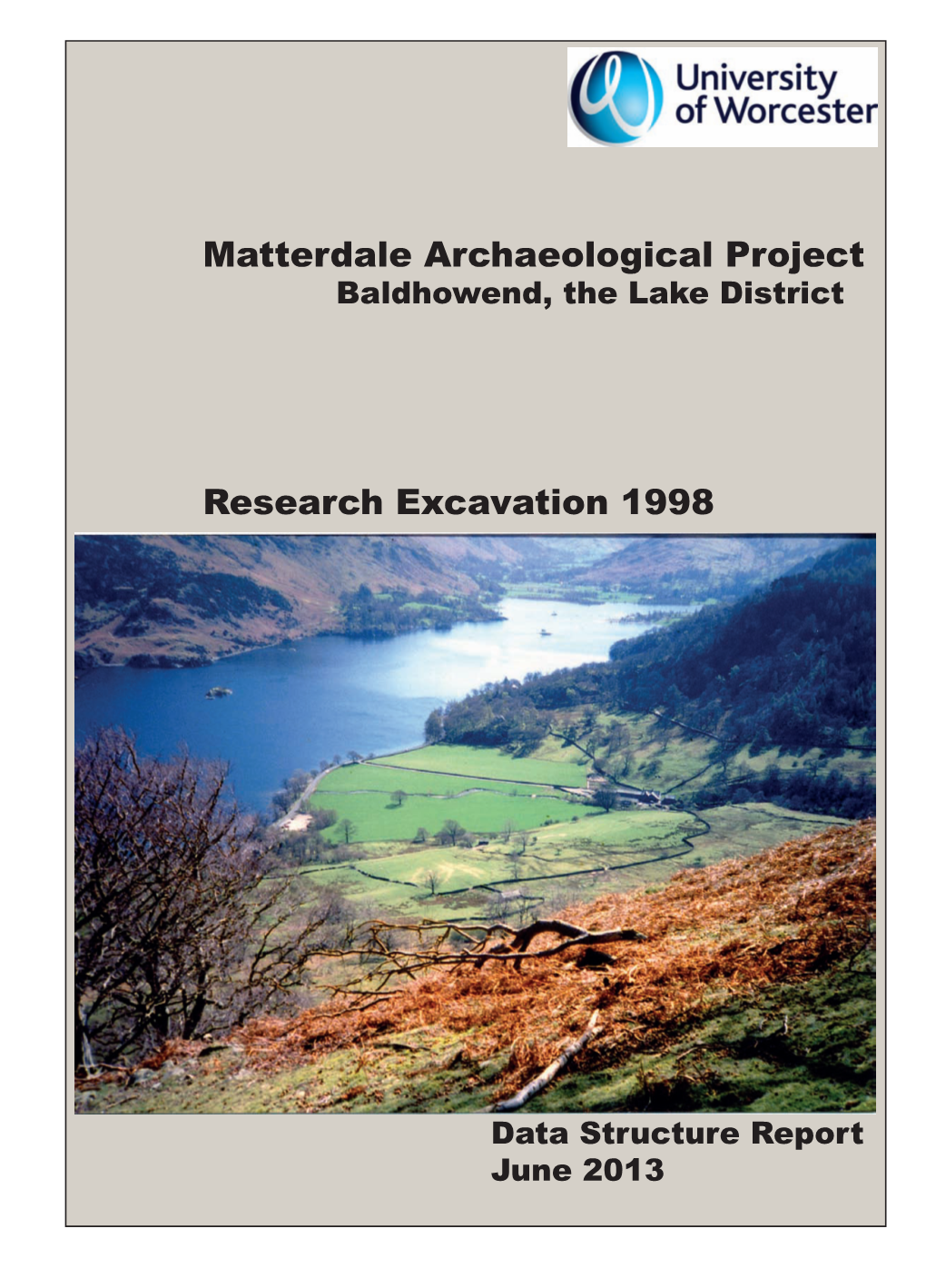 Matterdale Archaeological Project Research Excavation 1998