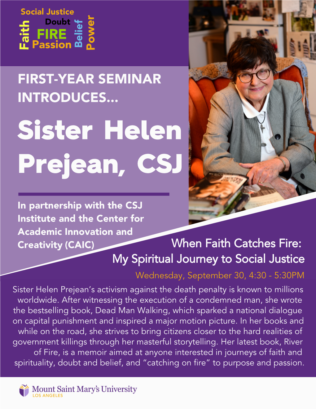 Sister Helen Prejean, CSJ