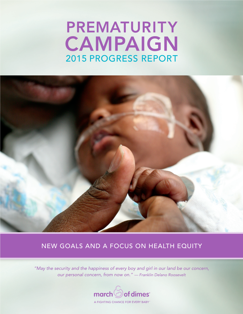 Campaign 2015 Progress Report