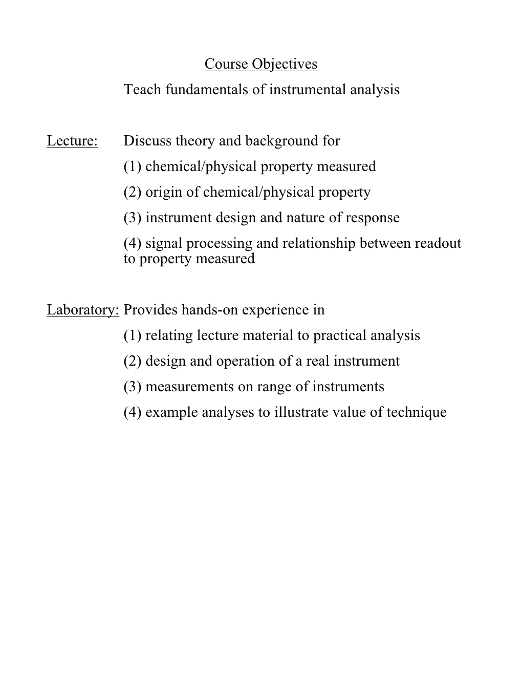 Discuss Theory and Background for (1) Chemical/Physical P