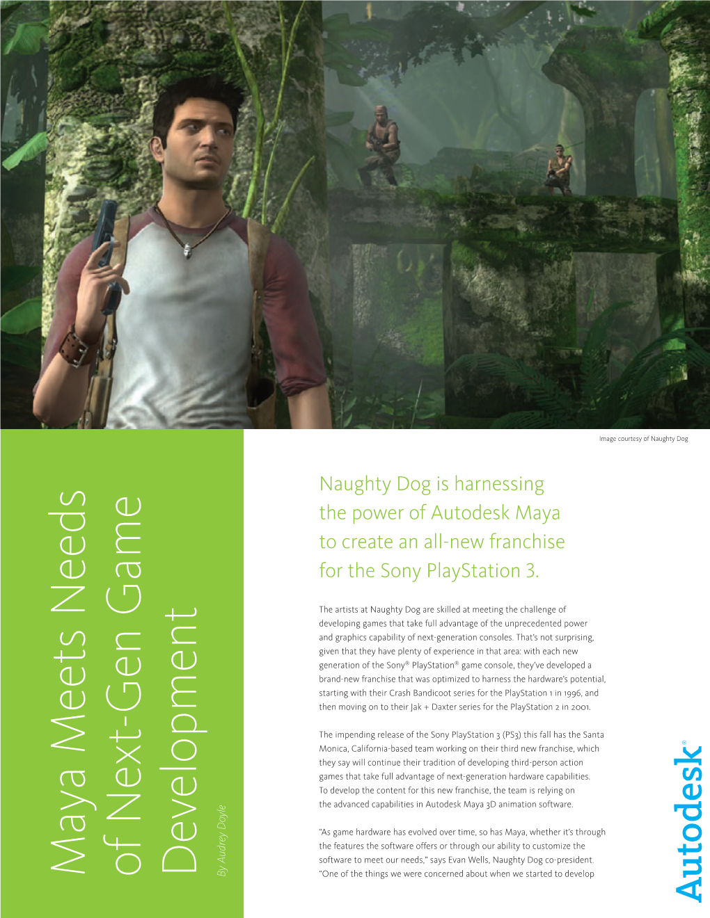 Maya Meets Needs of Next-Gen Game Development B