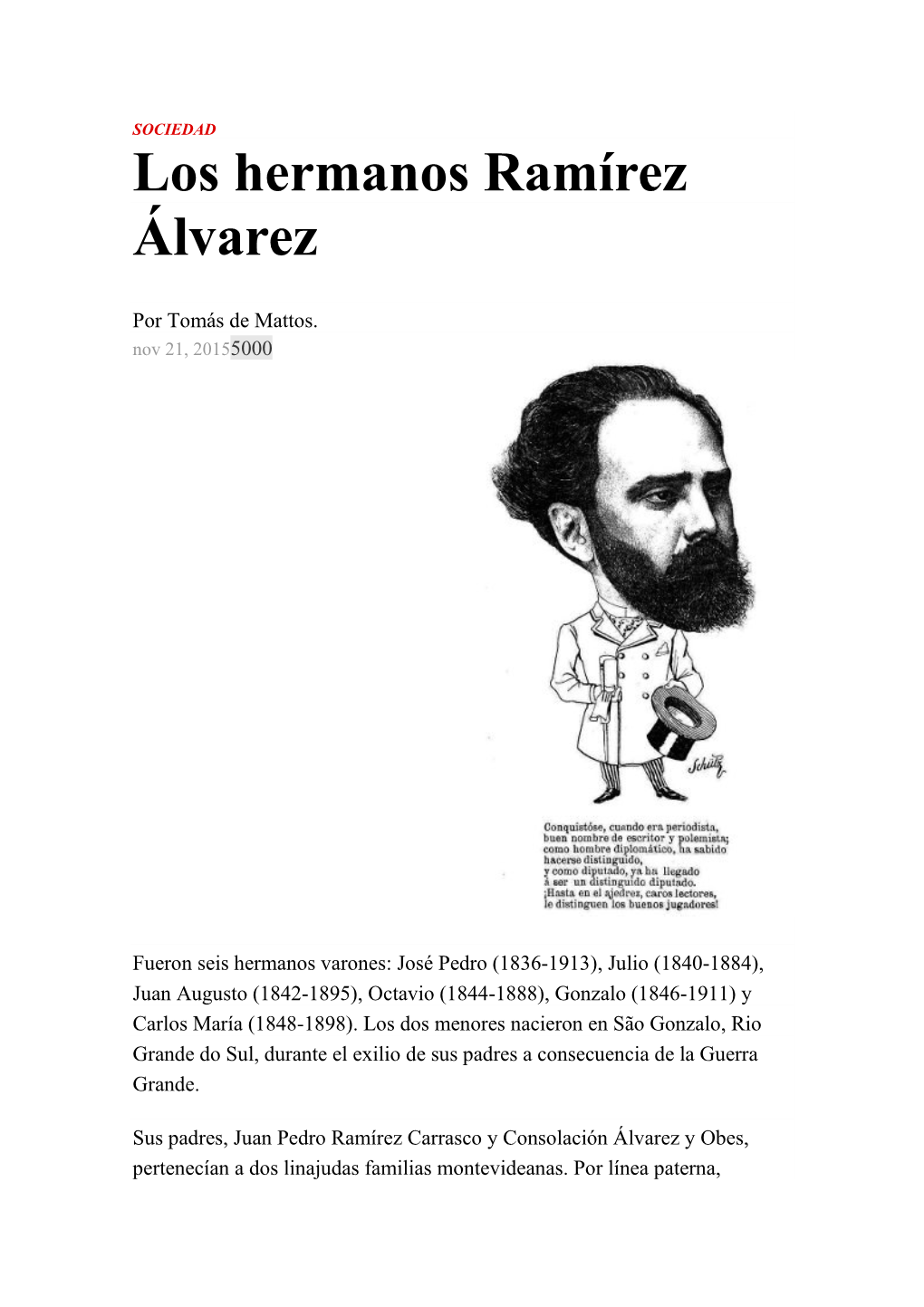 Los Hermanos Ramírez Álvarez