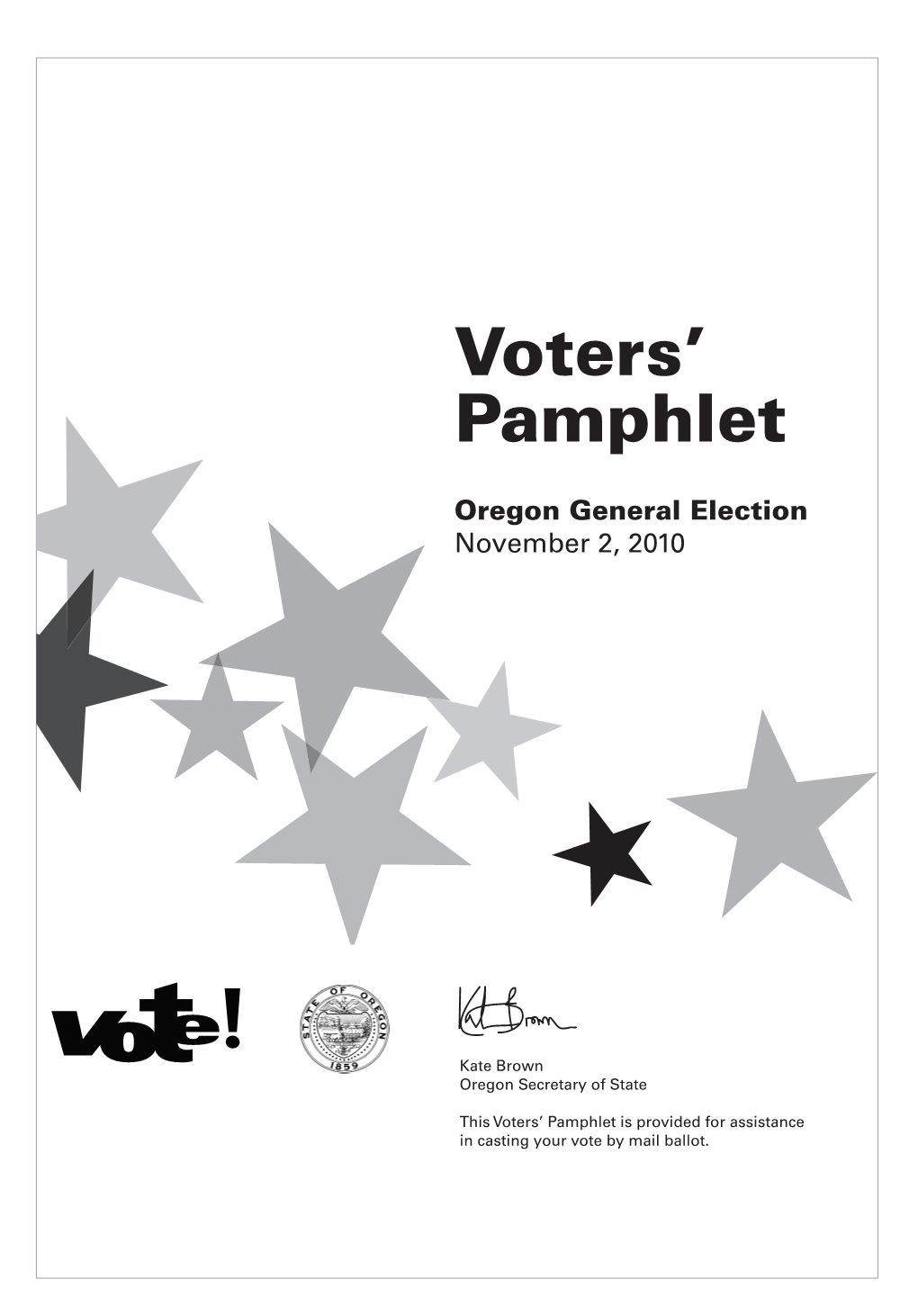 Voters' Pamphlet