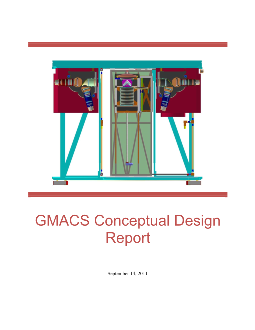 GMACS Conceptual Design Report