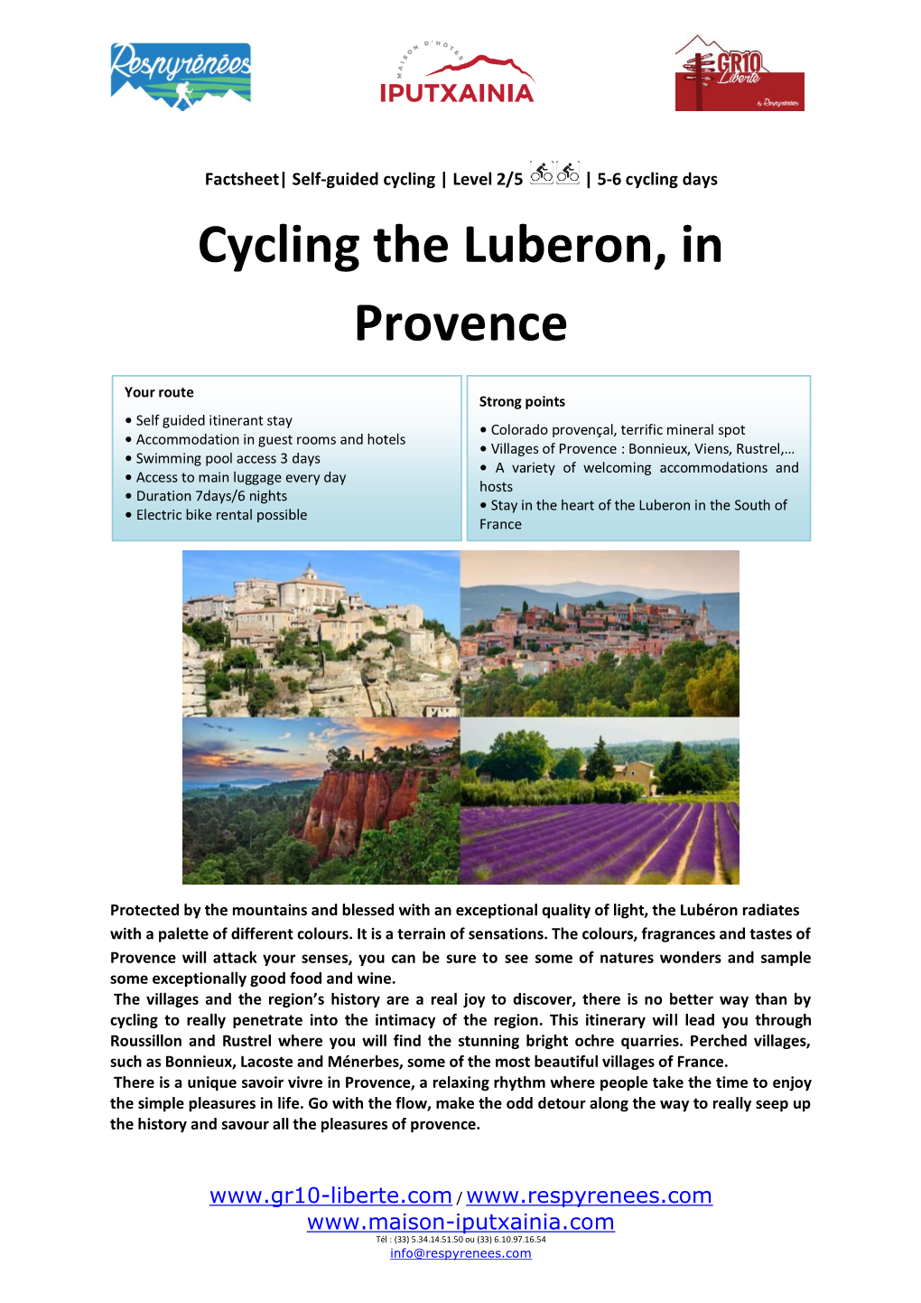 Cycling the Luberon, in Provence