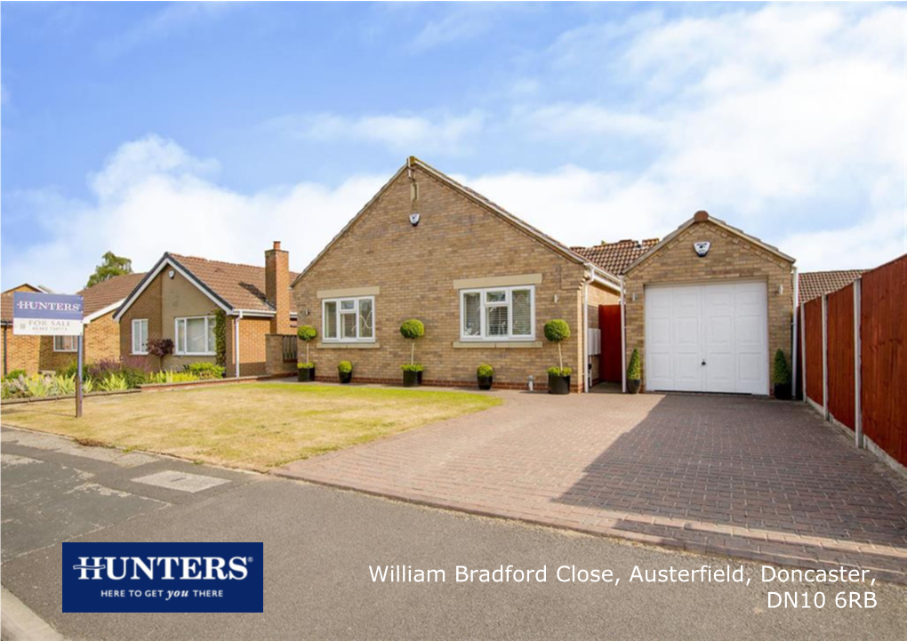 William Bradford Close, Austerfield, Doncaster, DN10 6RB