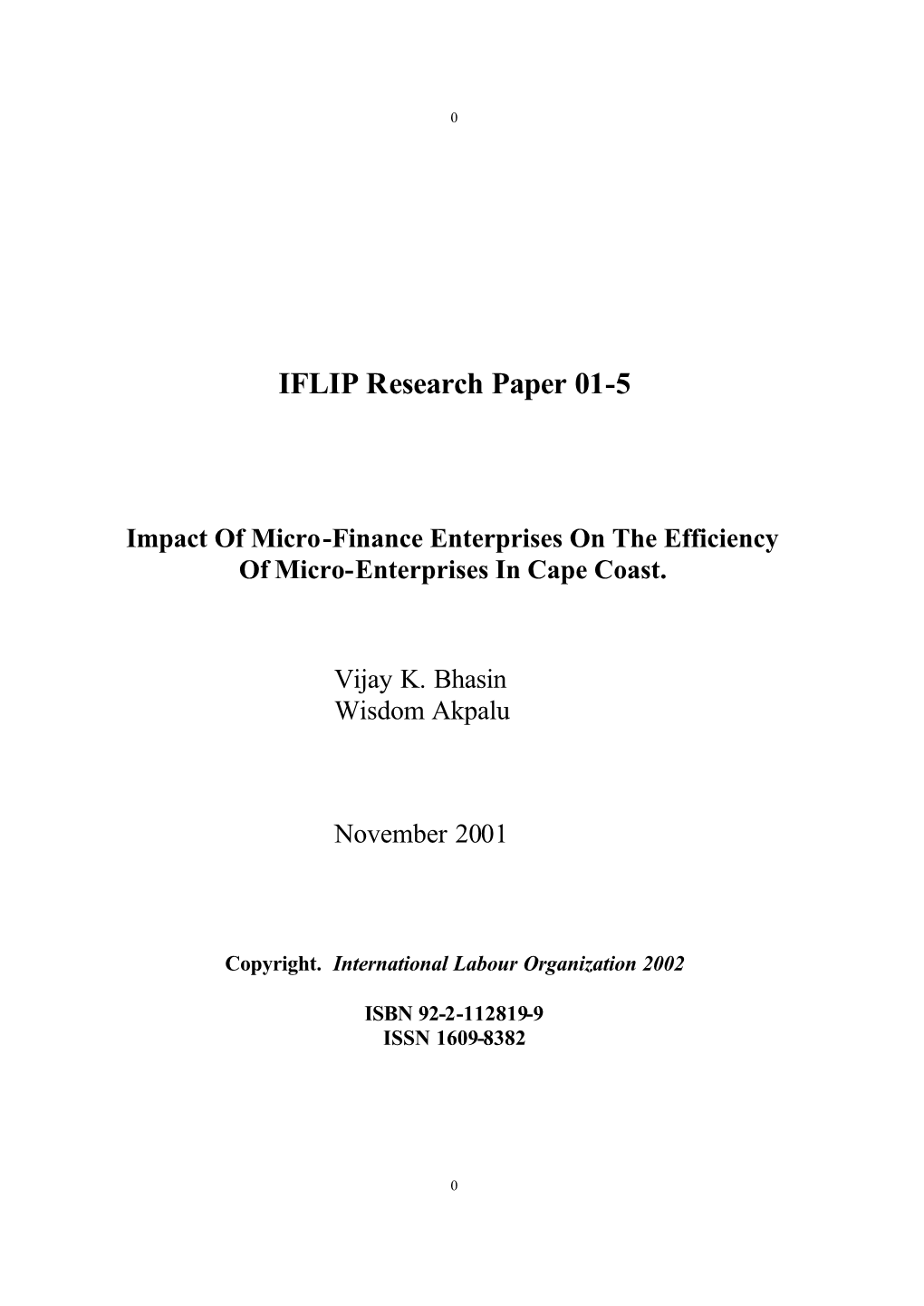 IFLIP Research Paper 01-5