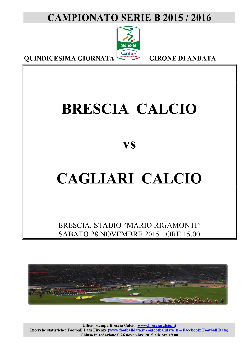 Brescia-Cagliari