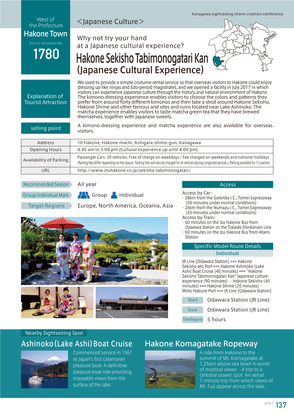 Hakone Sekisho Tabimonogatari Kan （Japanese Cultural Experience）