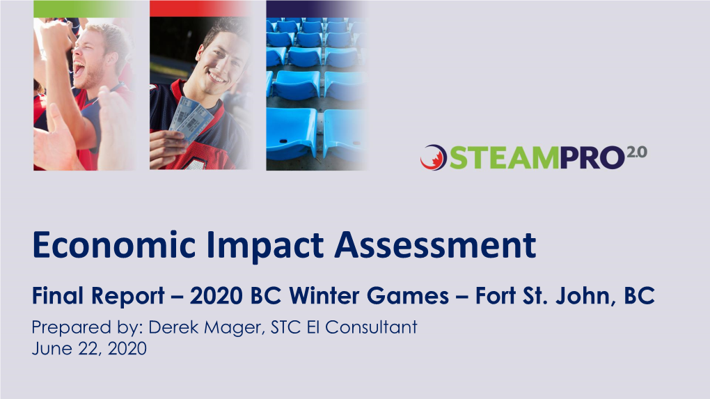 Economic Impact Assessment Final Report – 2020 BC Winter Games – Fort St