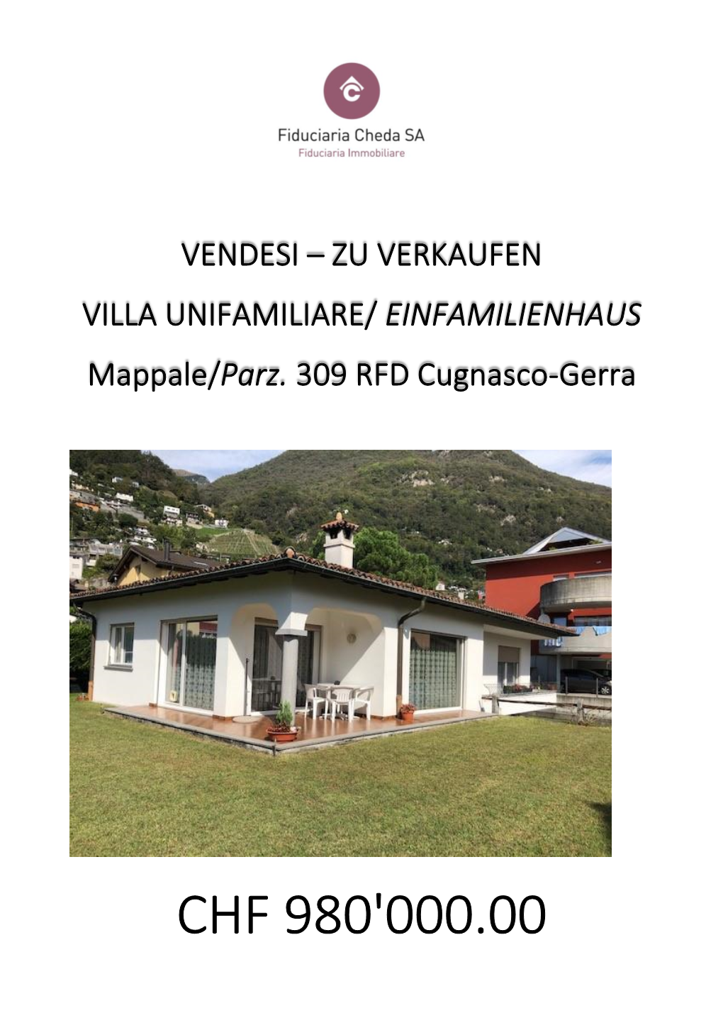 CHF 980'000.00 Ubicazione/ Lage