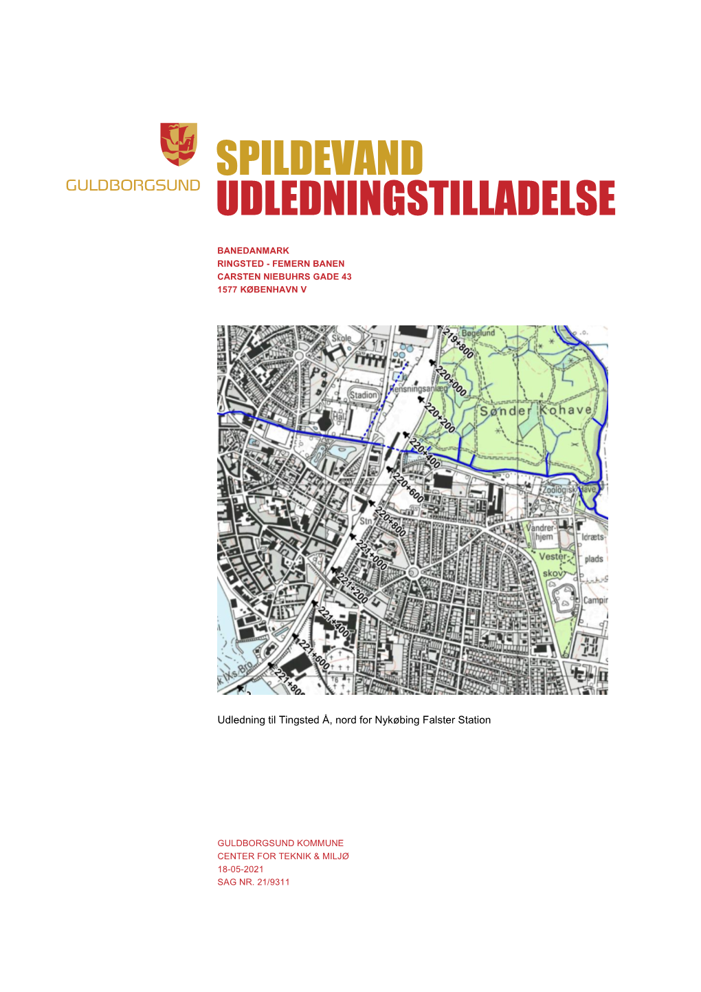 Spildevand Udledningstilladelse