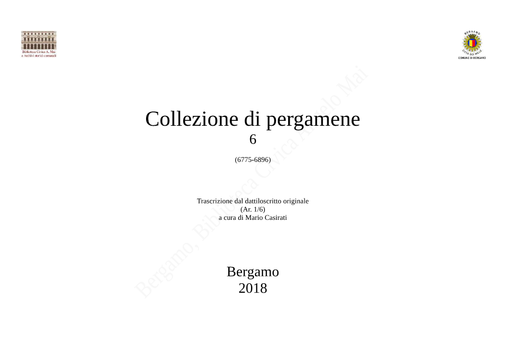 Collezione Di Pergamene 6