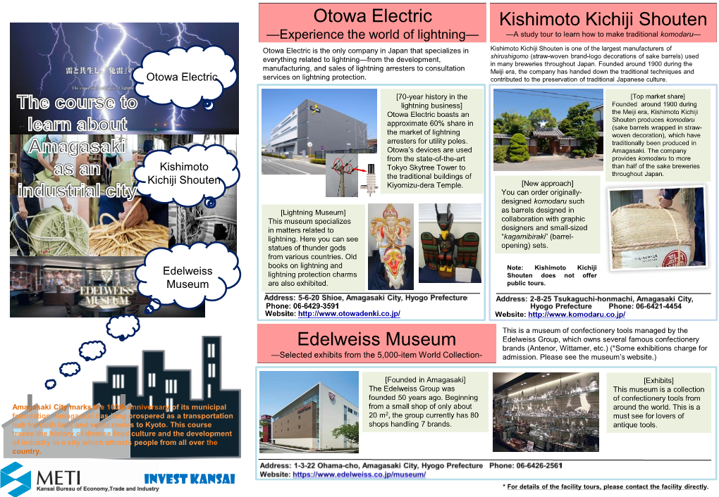 The Course to Learn About Amagasaki As an Industrial City (PDF:1.4MB)