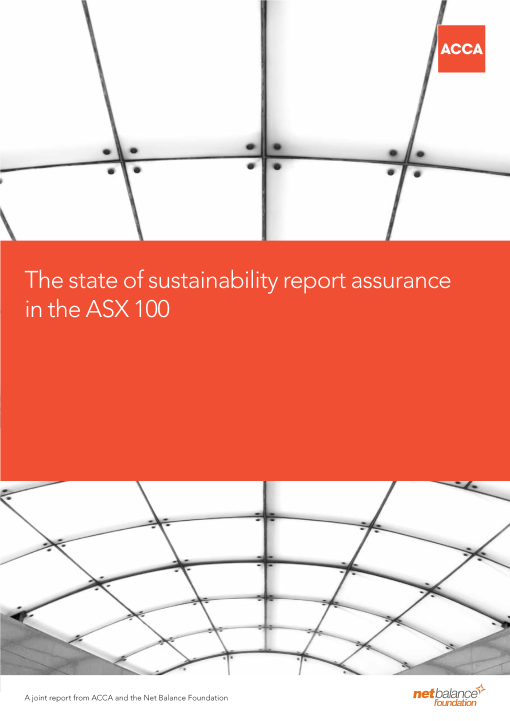 The State of Sustainability Report Assurance in the ASX 100