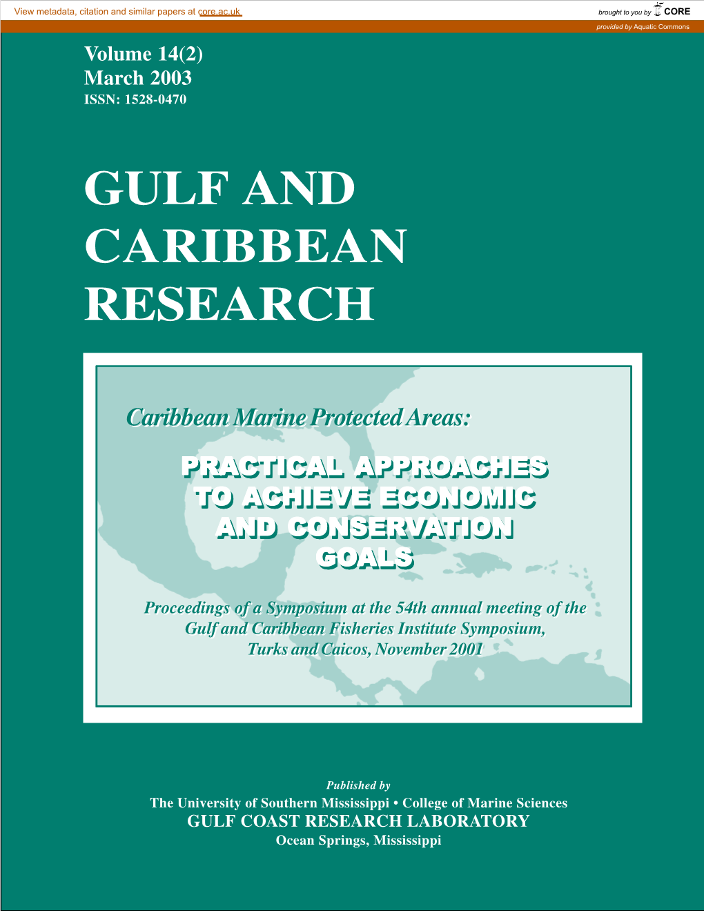 Gulf and Caribbean Research