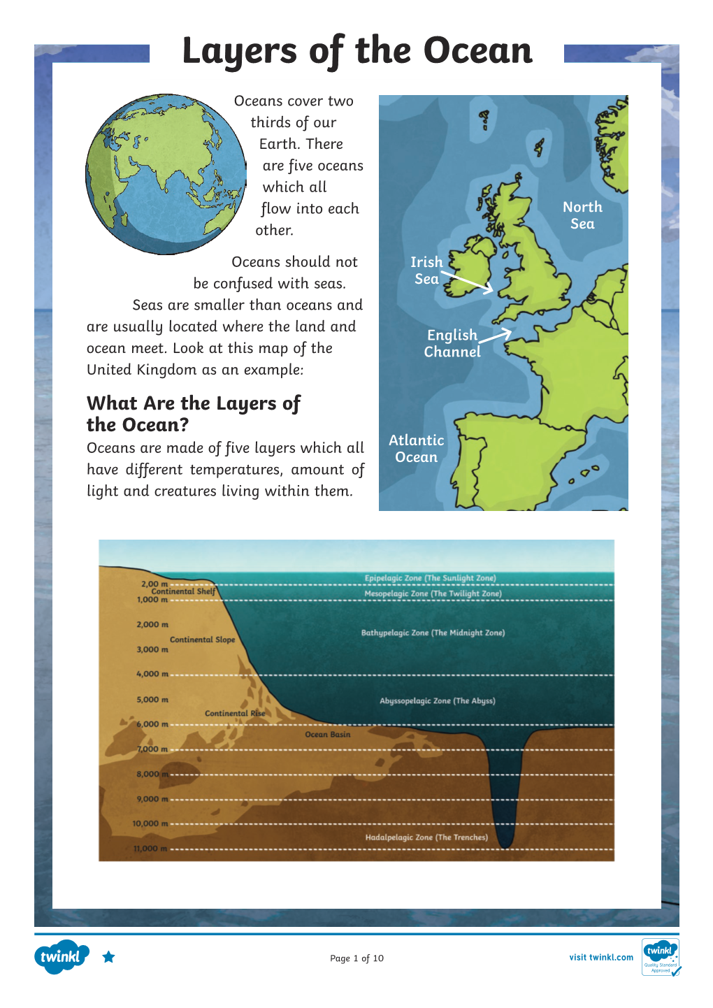 Layers of the Ocean