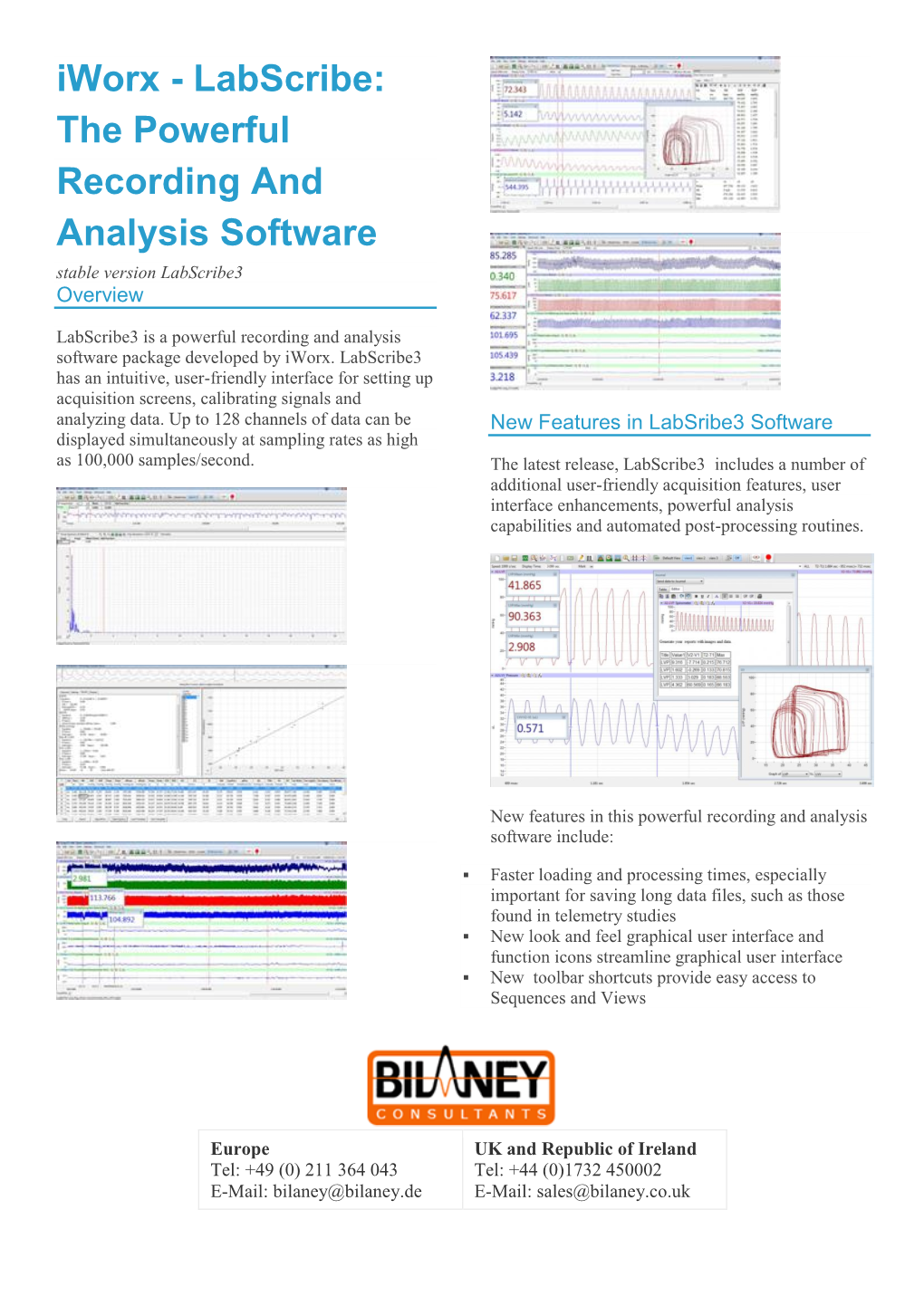 Iworx - Labscribe: the Powerful Recording And