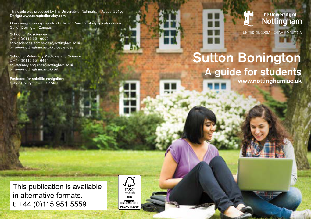 Sutton Bonington Campus