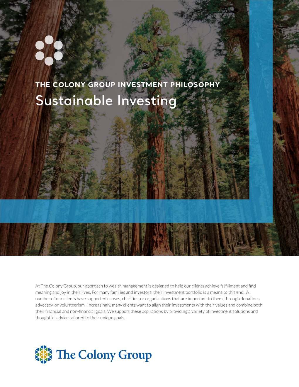 Sustainable Investing