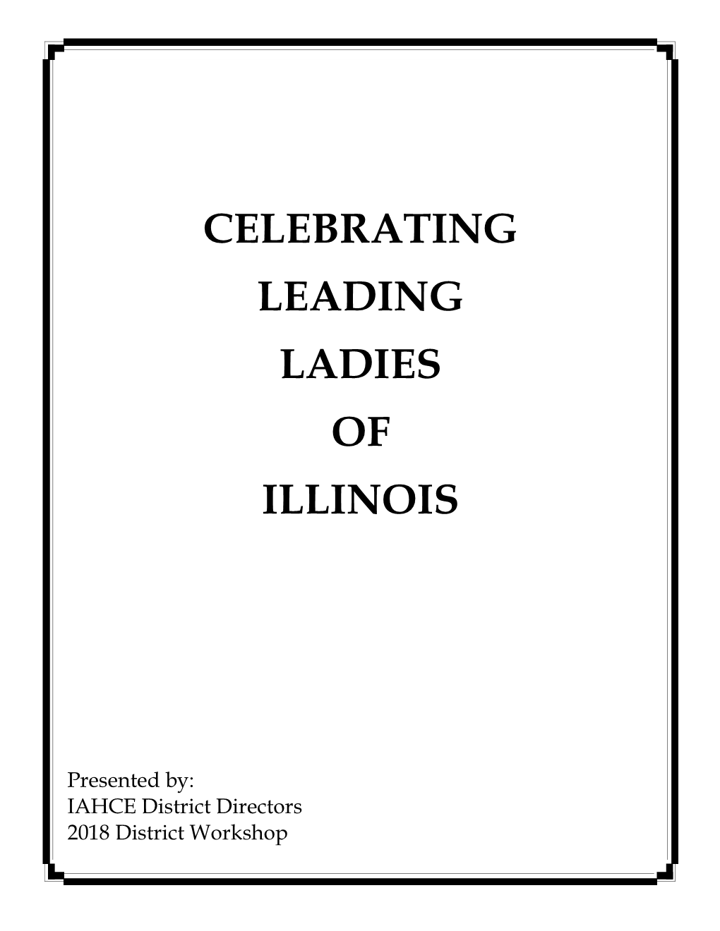 Celebrating Leading Ladies of Illinois