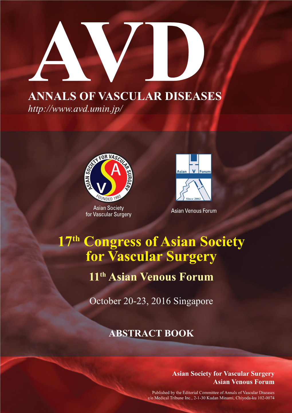 17Th Congress of Asian Society for Vascular Surgery 11Th Asian Venous Forum