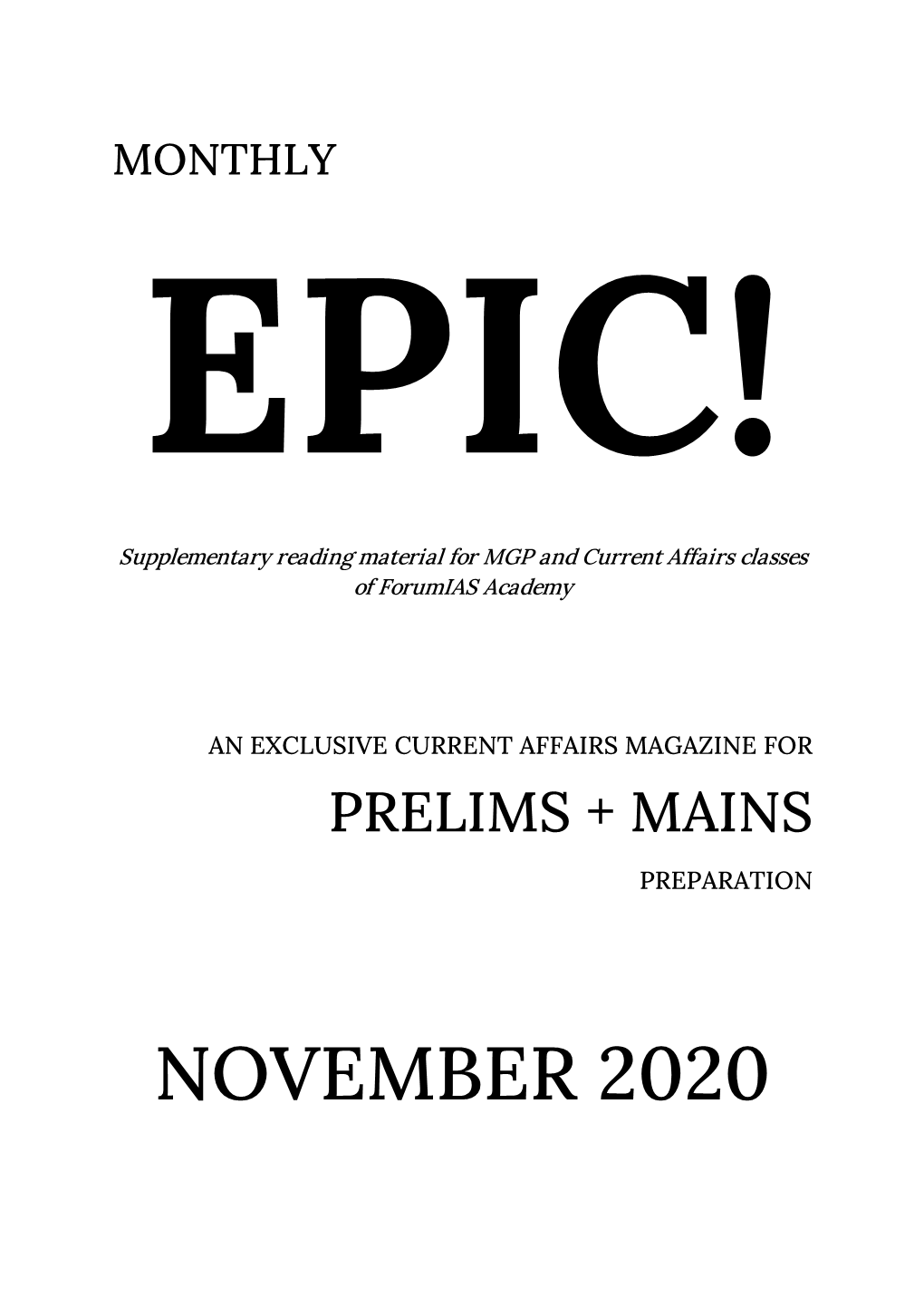 November 2020