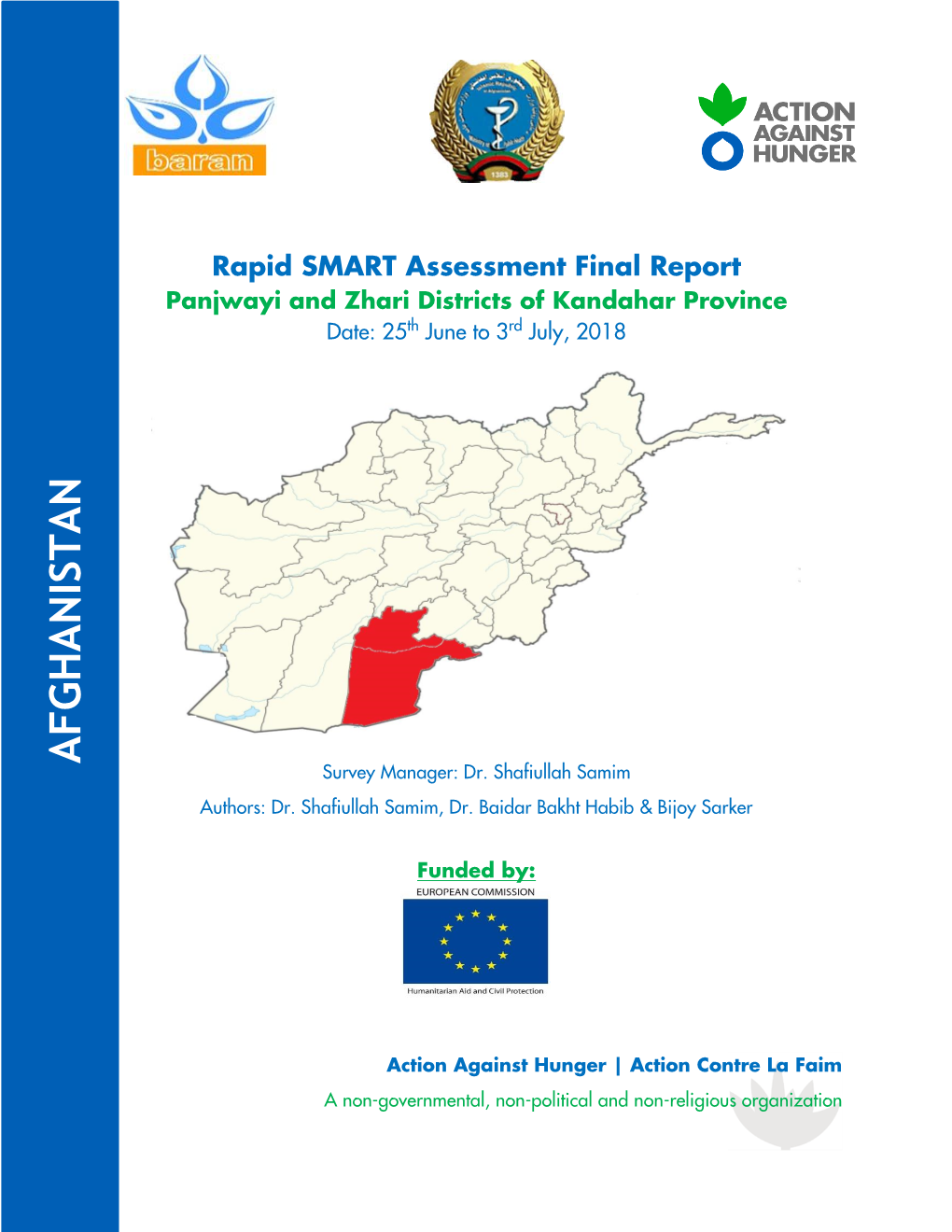 Acf Smart Survey in Kandahar.Pdf