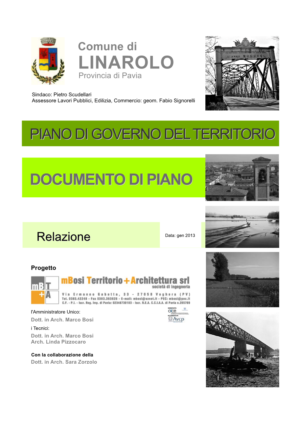 Comune Di LINAROLO Provincia Di Pavia