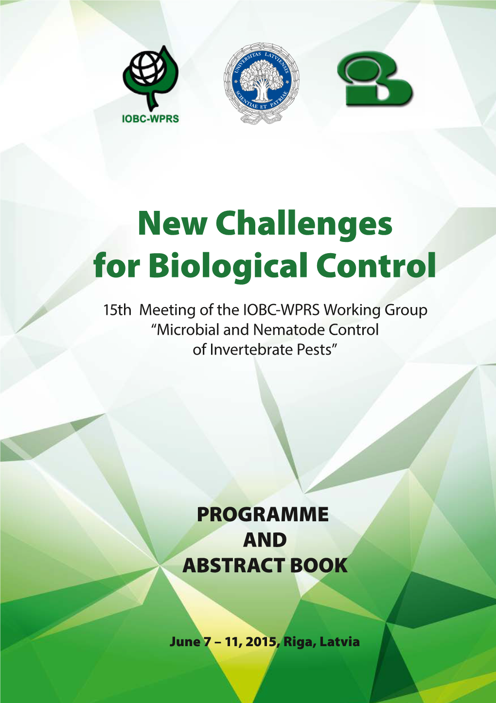 New Challenges for Biological Control