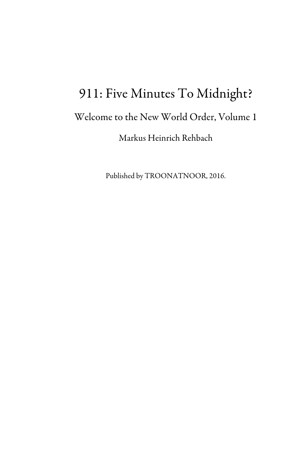 911-Five-Minutes-To-Midnight