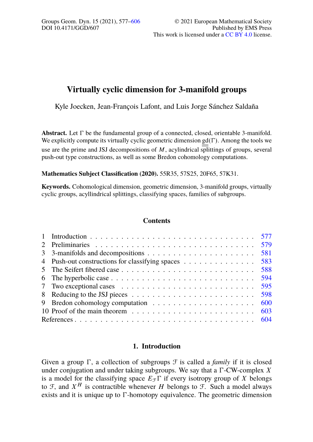 Virtually Cyclic Dimension for 3-Manifold Groups