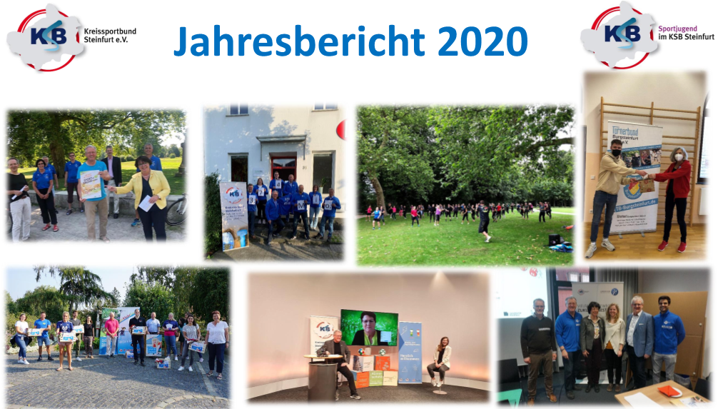 Jahresbericht 2020 Gliederung Jahresbericht 2020