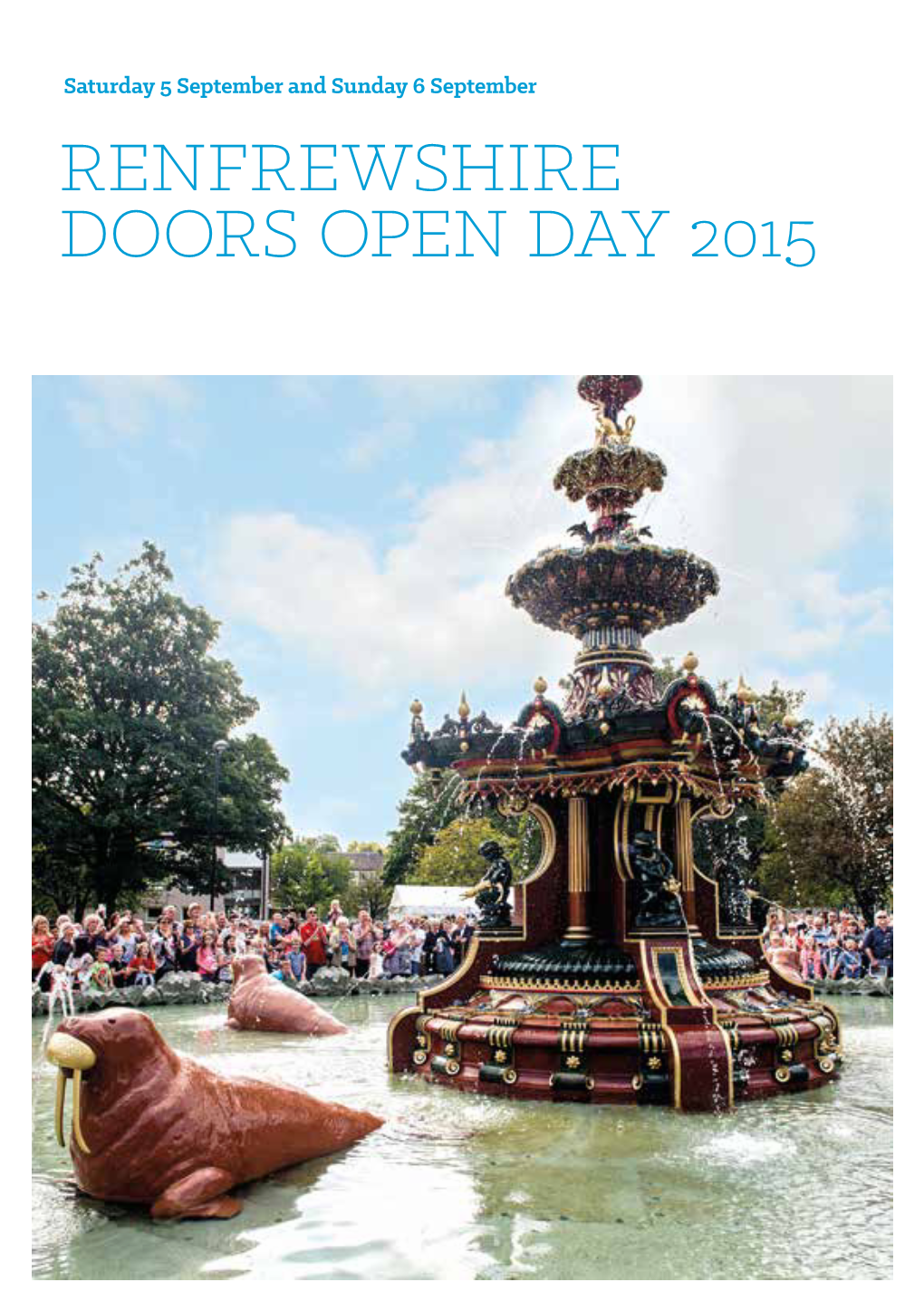 Renfrewshire Doors Open Day 2015 Renfrewshire Doors Open Day