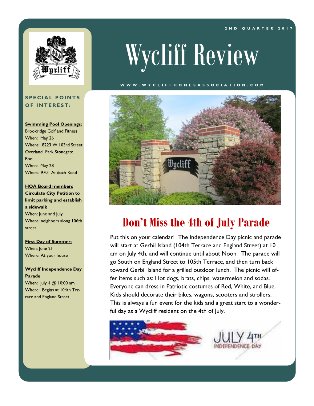 Wycliff Review
