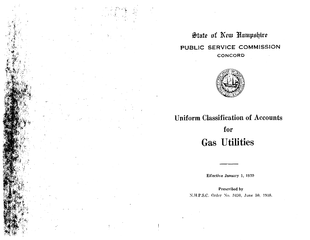 Gas Utility Accounting