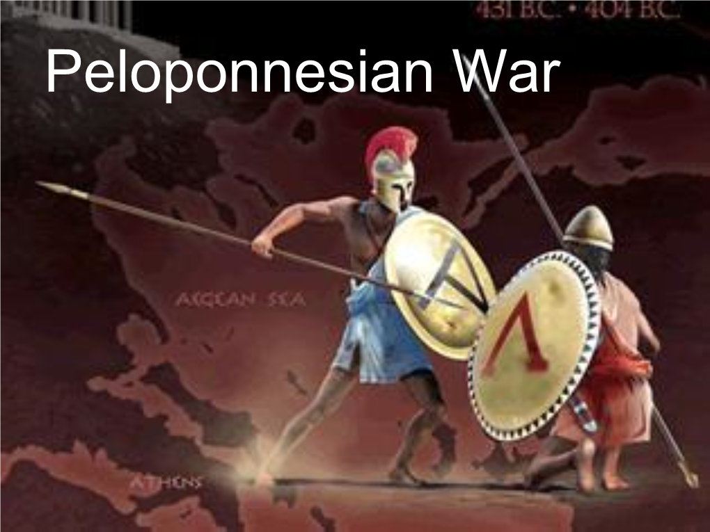 Peloponnesian War a Civil War