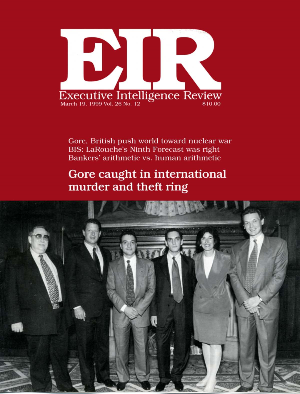 Executive Intelligence Review, Volume 26, Number 12, March 19