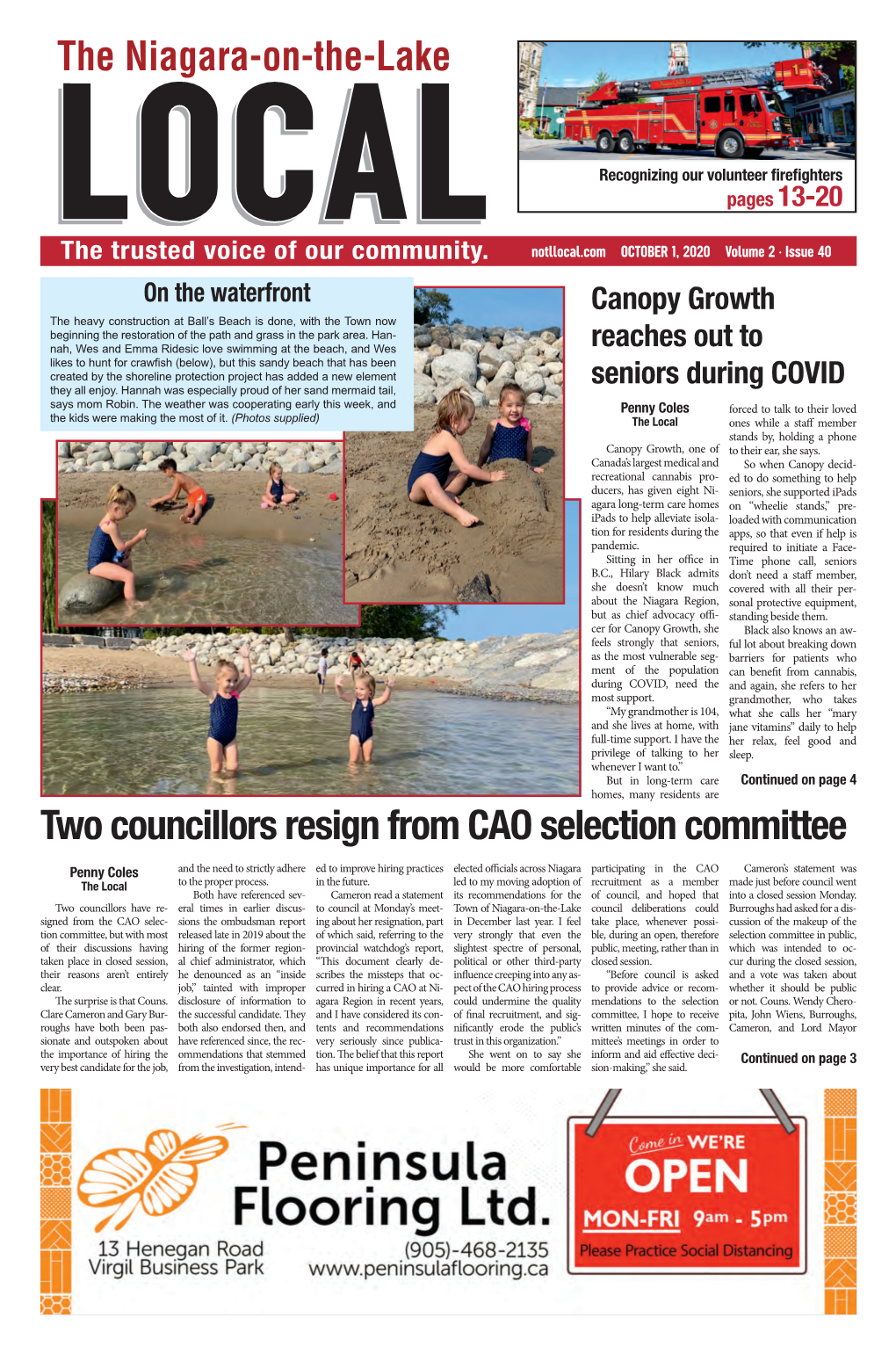 The Local, October 1, 2020