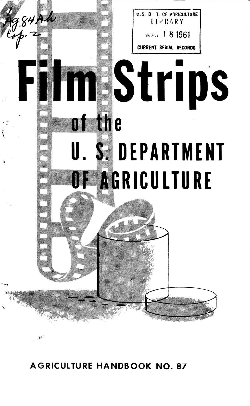 Of the U. S. DEPARTMENT of AGRICULTURE