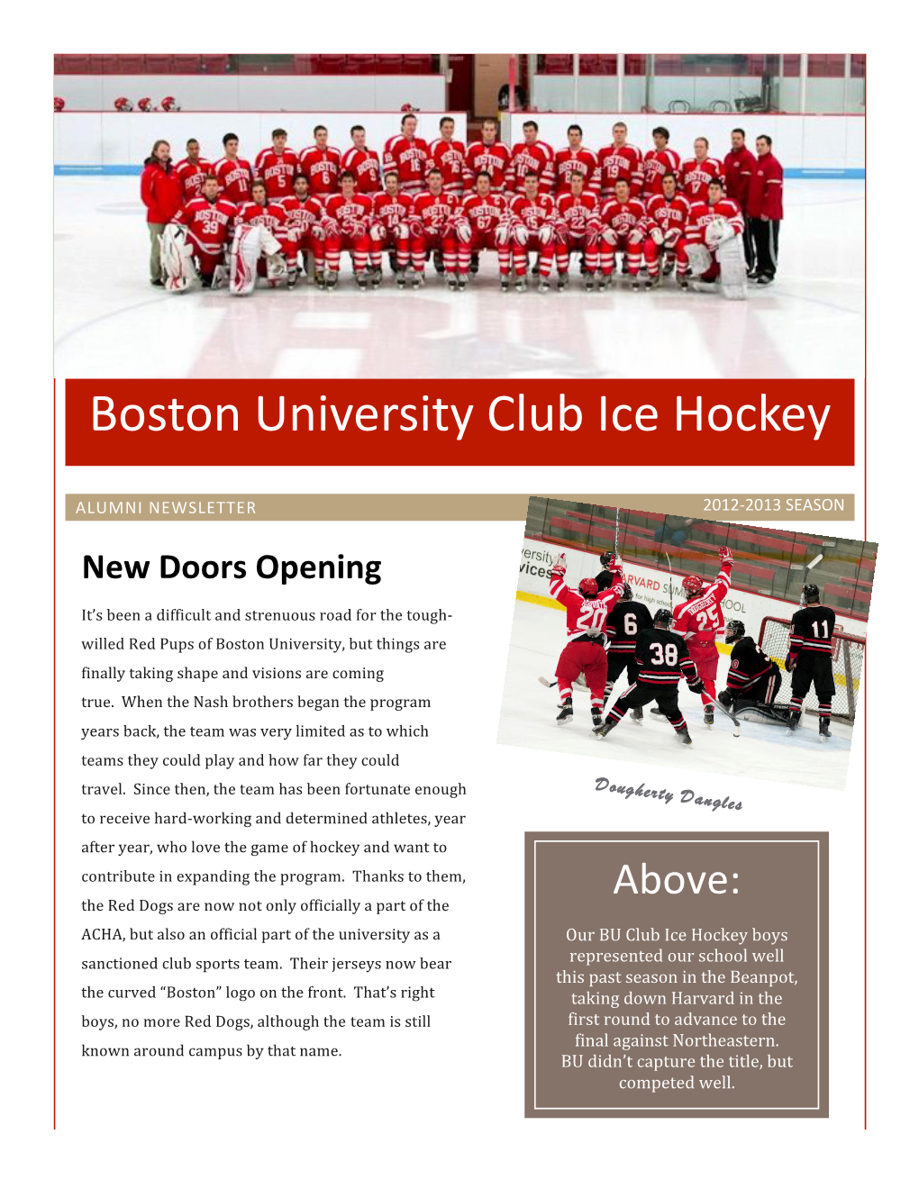 Boston University Club Ice Hockey