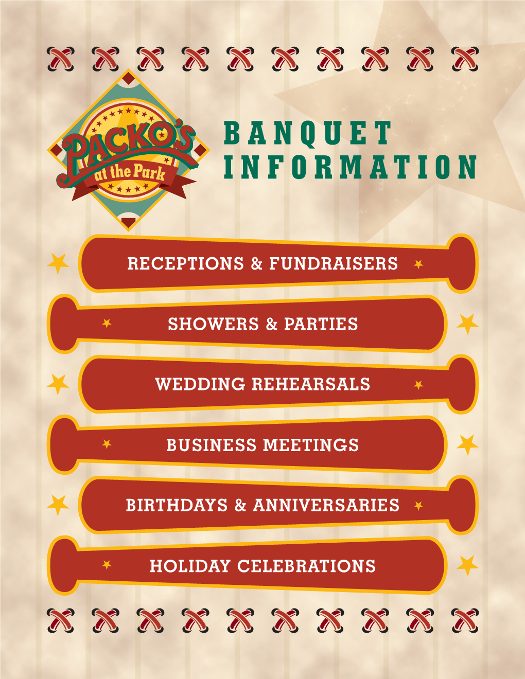 Banquet Brochure